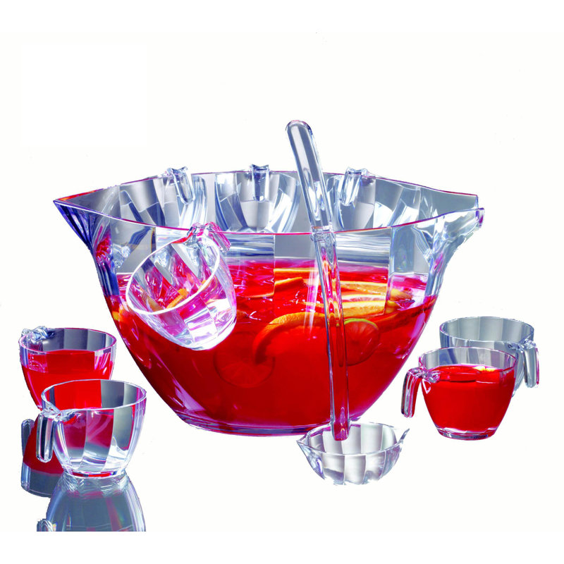 10 Piece Punch Bowl Set