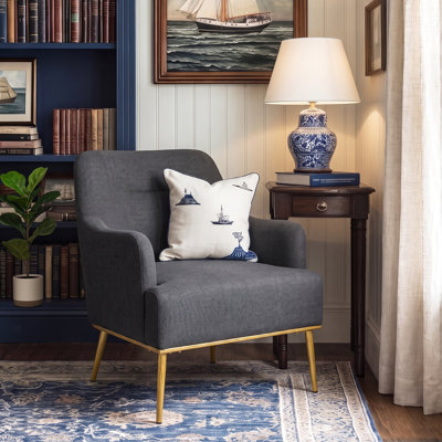 Fauteuil d'appoint Virelli Modern Chenille