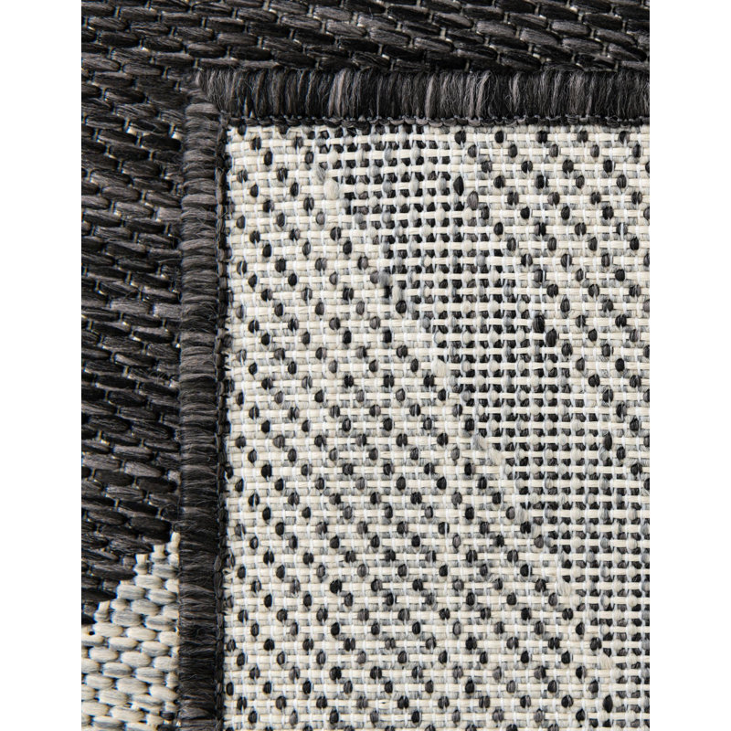Cozad Floral Indoor / Outdoor Rug, Rectangle 8' x 11'4"