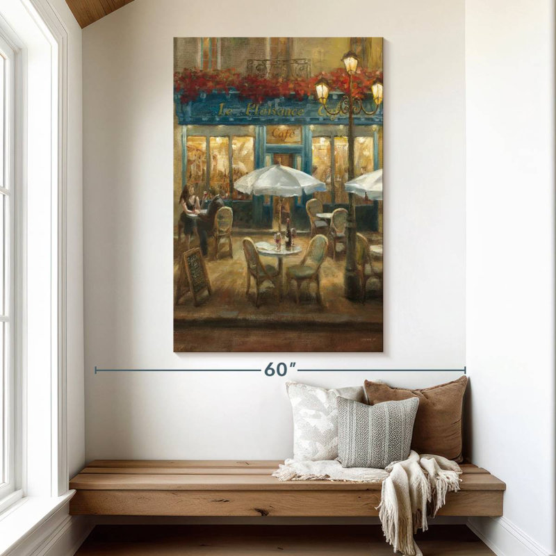 Yarlin Paris Cafe Crop, 51" H x 34" W