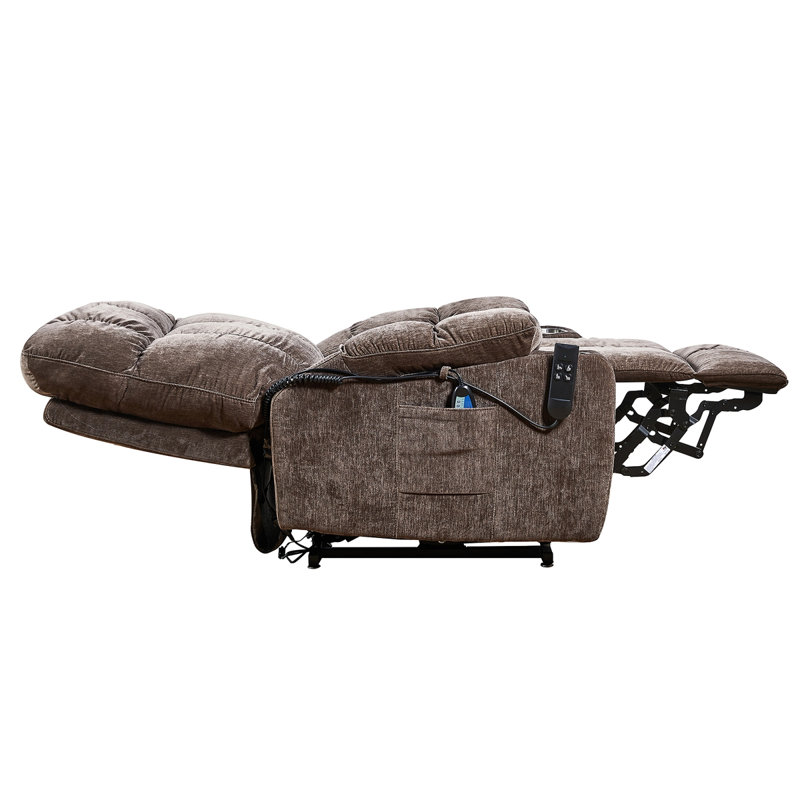 Fauteuil inclinable électrique, Brun