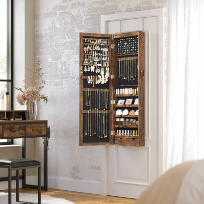 Armoire à bijoux avec miroir Wreds Studio ™ 6 Leds
