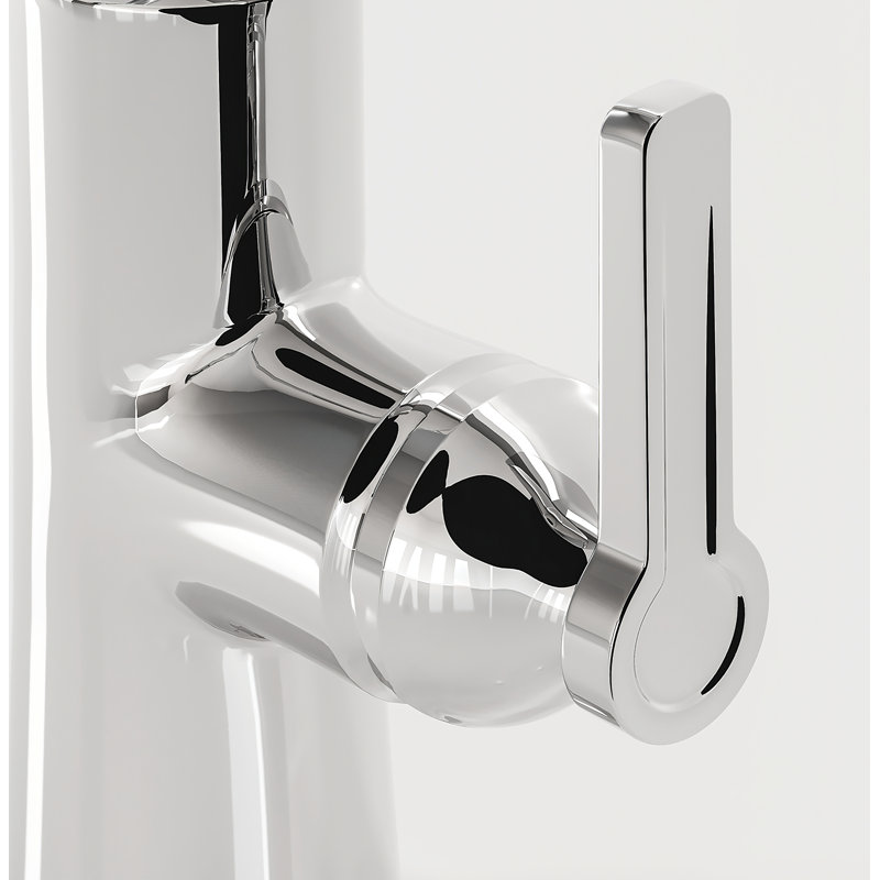 Trattoria Pull-Down Kitchen Faucet With C-Spout, Chrome