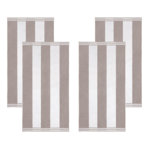 Calheta Cotton Oversized Cabana Stripe Beach Towels