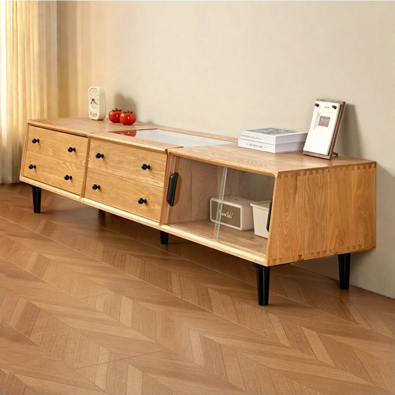 Meuble télé de style moderne et minimaliste, 70.87"
