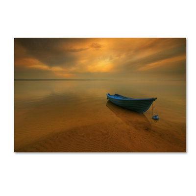 « bateau », reproduction de photo sur toile tendue