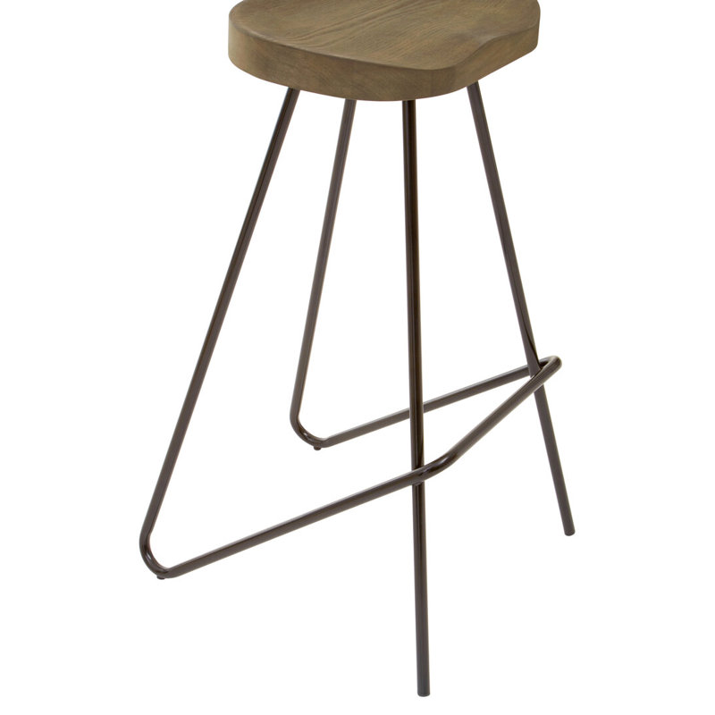 Counter Stool with Metal Frame