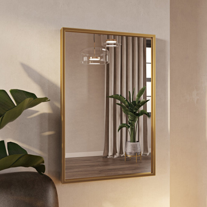 Anjela Metal Flat Mirror