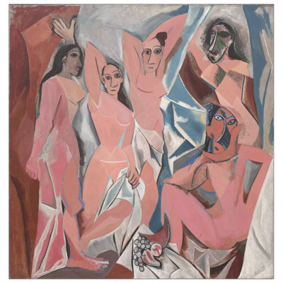 Les Demoiselle d'Avignon by Pablo Picasso - 1 Piece Wall Art