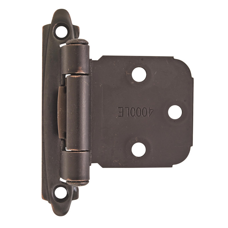 Variable Inset Overlay Hinge, Oil-rubbed Bronze