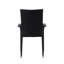 Chaises en osier Morgan, empilables, sans assemblage, structure en acier thermolaqué - 4 pièces-42186685