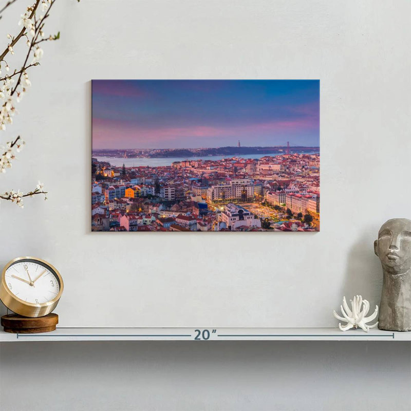 Nicci Lisbon Morning Scenery, H 8 po x l 12 po