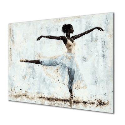 Arabesque Ballet Dance II - Fashion Metal Wall Art, Ballet Metal Print