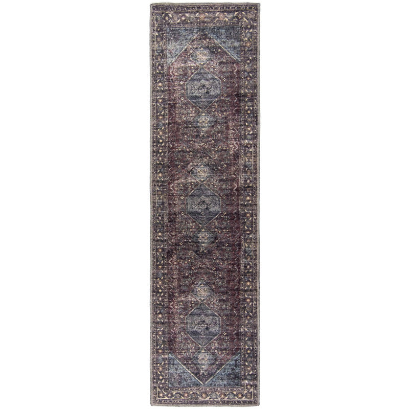 Jerzy Oriental Indoor / Outdoor Rug, Runner 2' x 6'