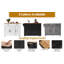 129 cm W Kitchen Cart with-115487064
