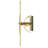 Metro Fusion Flush Mounted Sconce