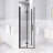 30 "X 72" Bifold Shower Door | 1/4 Inch Tempered Glass With Explosion-Proof Film | Matte Black | Aluminum Frame-124363227