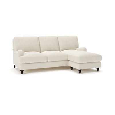 Walters Upholstered Sofa With Reversible Chaise