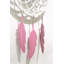 Horloge murale blanche Dreamcatcher