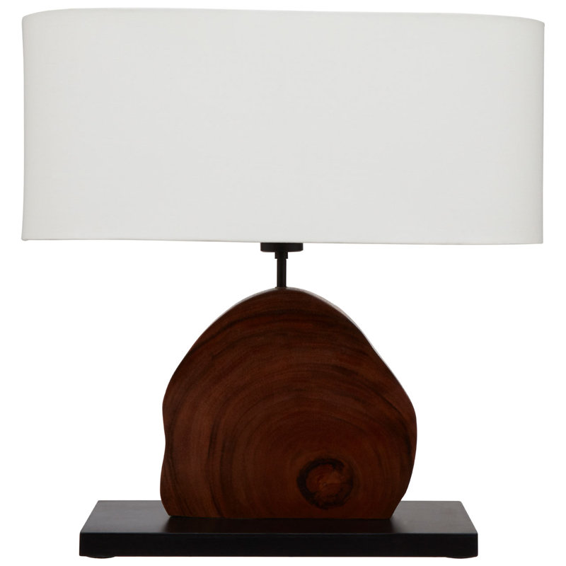 Sawtooth Wood Table Lamp