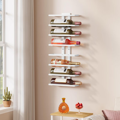 8 Tier Wall Mount Wine Rack