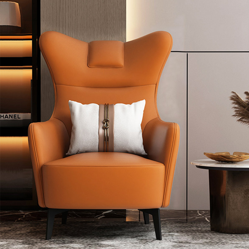 Fauteuil inclinable Skylor, Orange