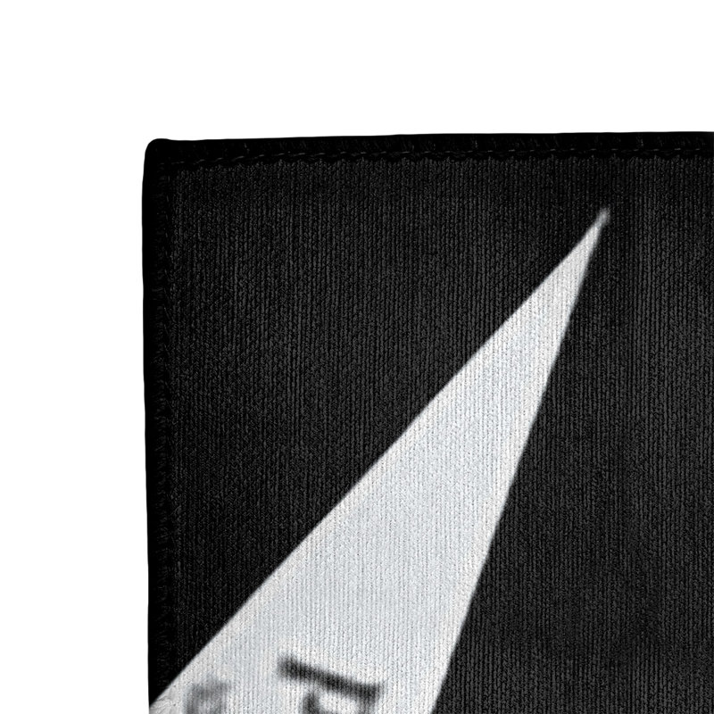 Tapis noir barhood des districts de à tissage plat rand cites city, Rectangle 2 pi x 3 pi