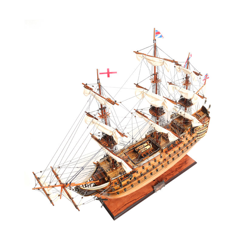 Bateau à fond hms de la victoire