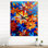 Jelmar - Horloge murale bouquet floral