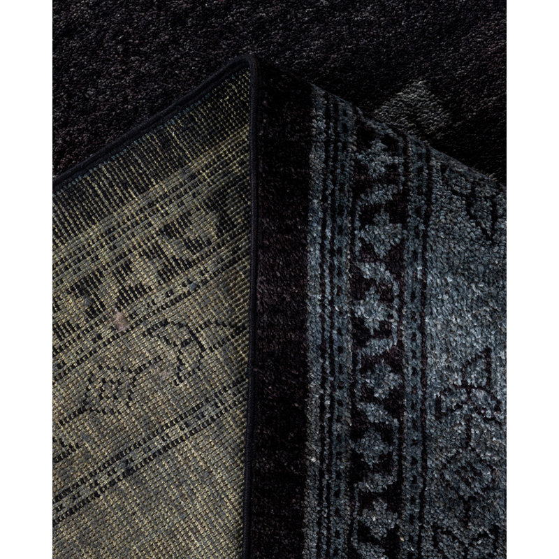 Overdyed One-of-a-Kind 10' 5" X 14' 8" Hand Knotted Area Rug