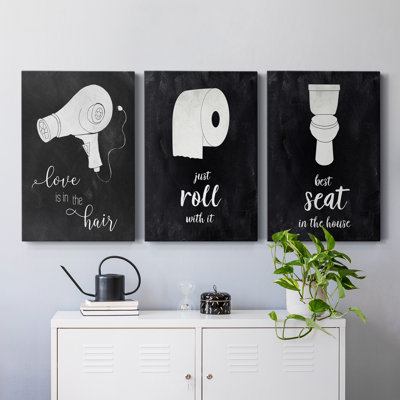 " Best Seat " 3 Piece Art Color Photography Print