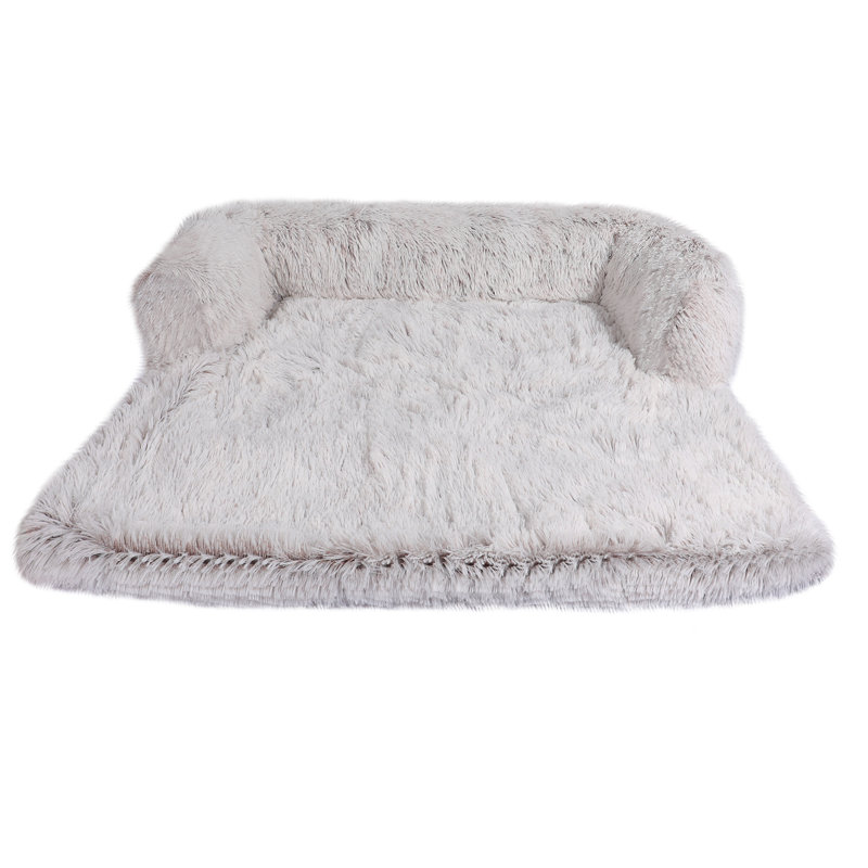Lit pour chien Calming, Café grisâtre, Moyen (l 35,4 po x P 32,3 po x H 7,9 po)