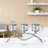 3-Arm Crystal Candelabra Centerpiece With Arch Design - Elegant Metal And K9 Crystal Candle Holder For Wedding, Dining Table, And Home Decor-169827414