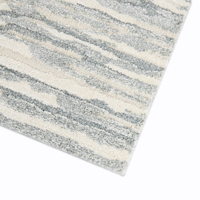 Tapis crème à motif abstrait Andreas, Crème, 7 pi 10 po x 10 pi