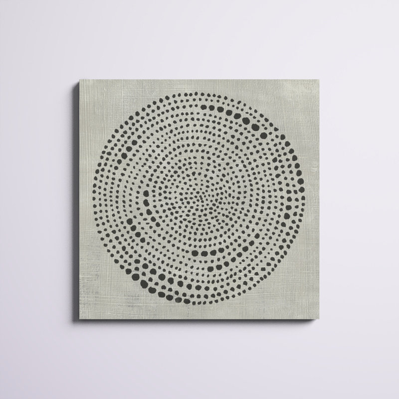 Mythos I, peinture sur toile tendue, H 36 po x l 36 po