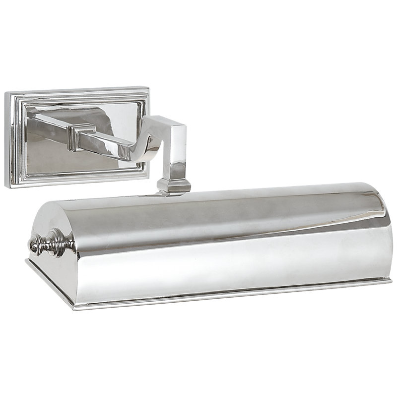Alexa Hampton Dean 9" Picture Light, Polished Nickel