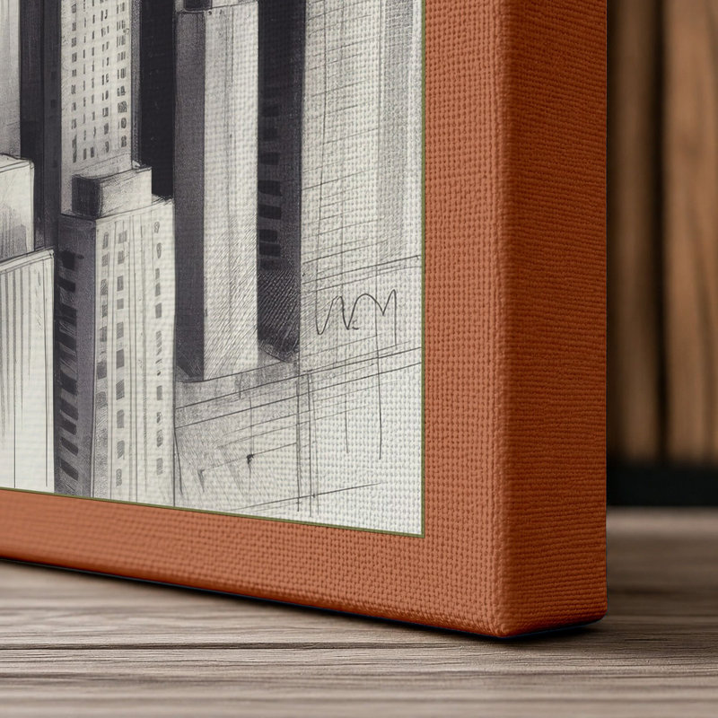 Print, 36x24 - 91.4 x 61.0 cm, Terracotta Border