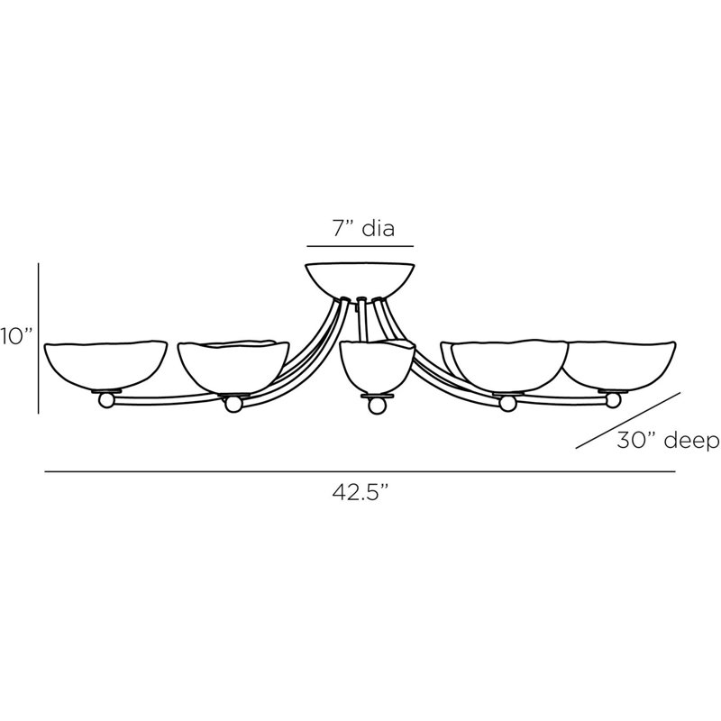 Zamora Flush Mount