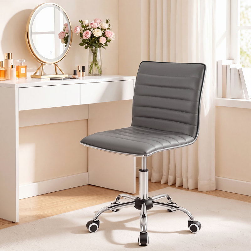 Chaise de bureau d'ordinateur Kaycee, Gris