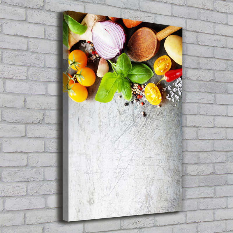 Vegetables - Wrapped Canvas Print