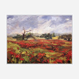 Blaze of Poppies - Artist Enhanced Canvas Print