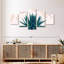 «Succulent Succulent Plant», ensemble de 5 diamants-93026038