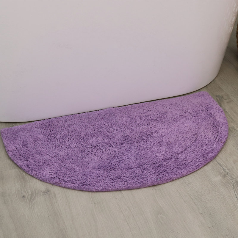 Candeloro Slice Bath Rug 17"x30", Purple