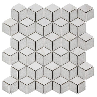Eusden Glass Honeycomb Mosaic Wall Tile