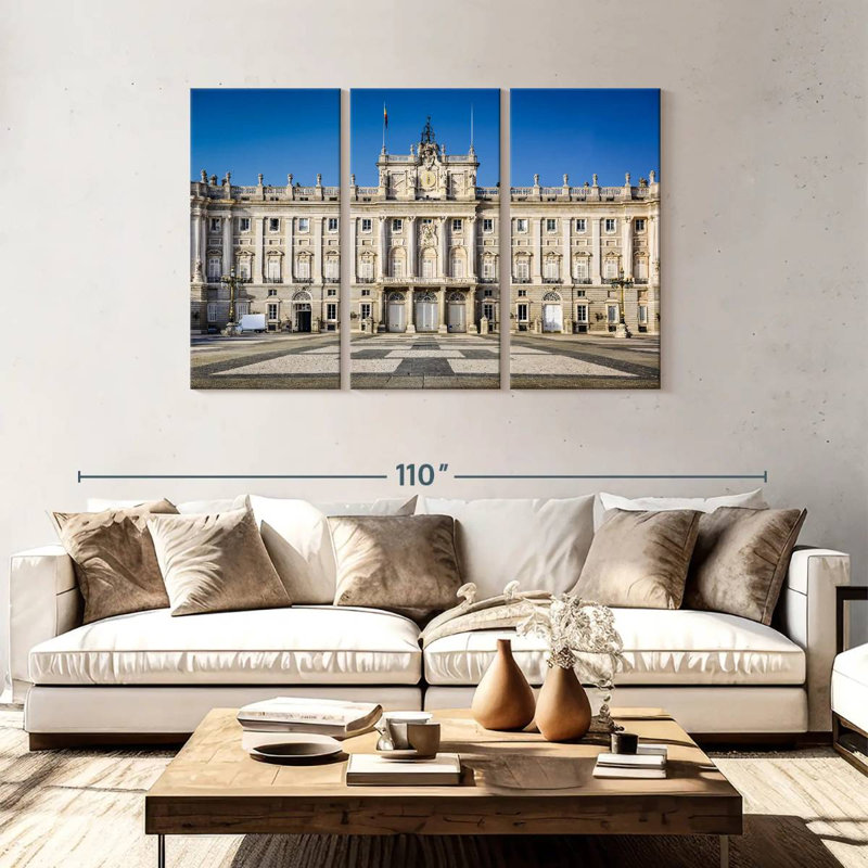 Madrid Royal Palace, 48" H x 74" W