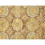 Hand Knotted Wool Oriental Area Rug in Brown And Gold