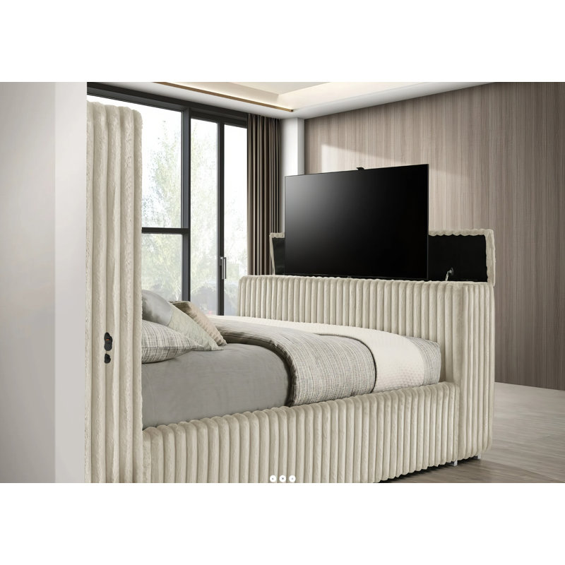  Chambre 4 pièces crème au henné, Grand, Crème