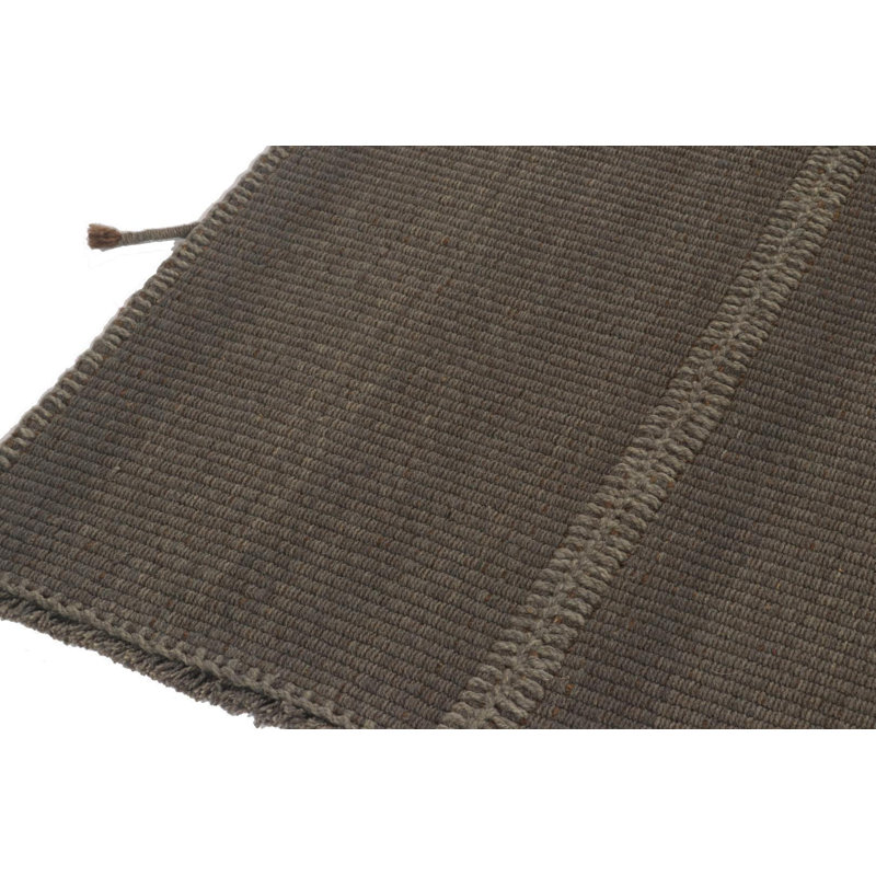 Handmade Wool Area Rug, Rectangle 2'9" x 4'2"