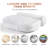 Bath Pillow for Tub, Luxury Bathtub Pillow Back Neck Support Pillow, Relaxing Spa Headrest Cushion for Women Adults Gifts, Must Have Comfort Bathtub Accessories
