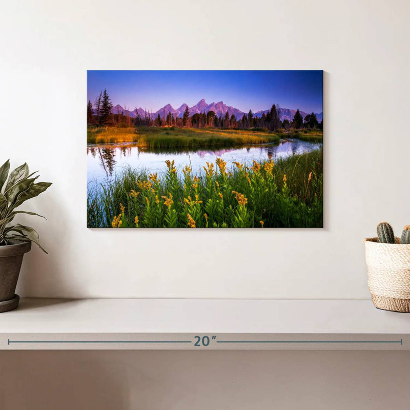Alvord Vivid Schwabacher Landing Sunrise, H 8 po x l 12 po